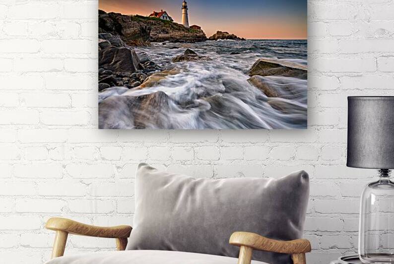 Portland Head Awash by Rick Berk