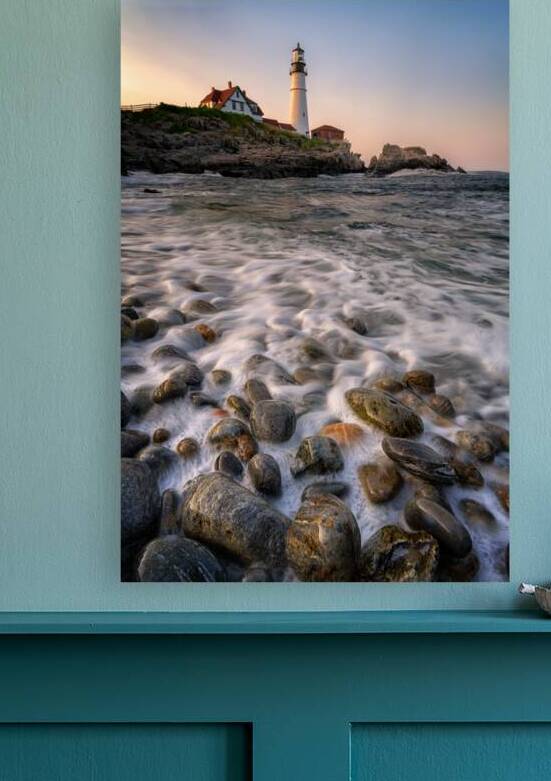 Portland Head Cobblestones by Rick Berk