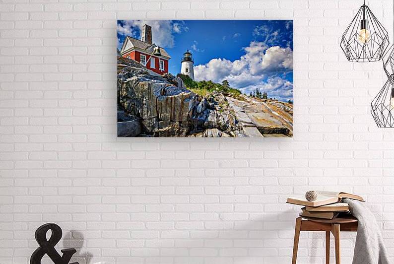 Summer Day at Pemaquid Point by Rick Berk