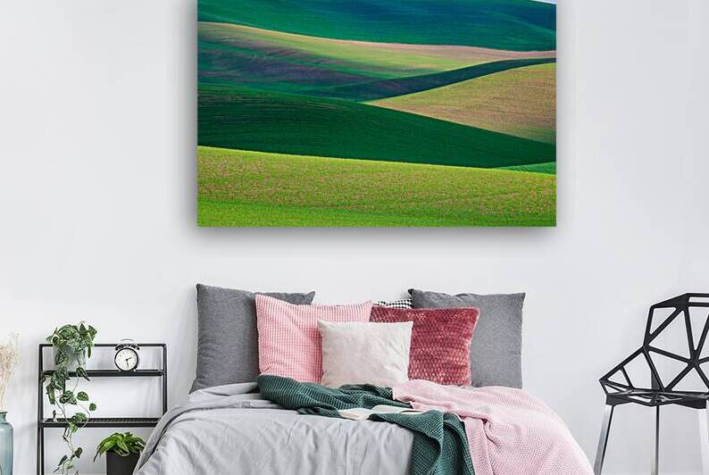 Palouse Abstract by Rick Berk