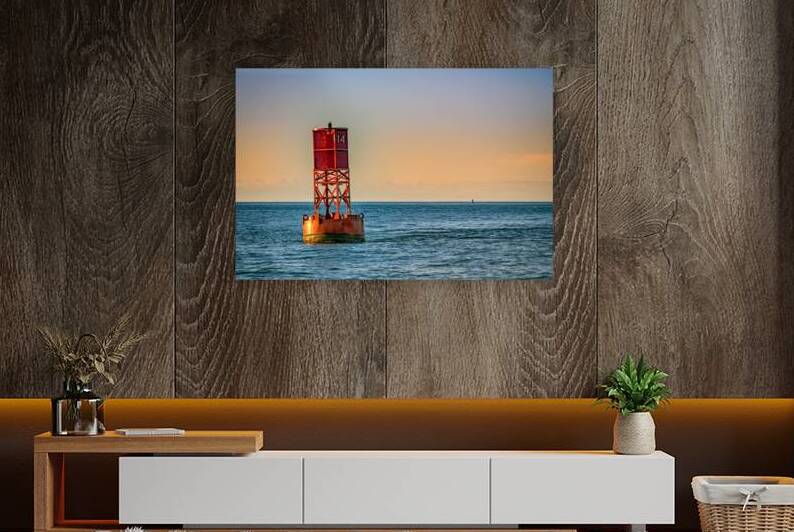 Buoy on Casco Bay by Rick Berk
