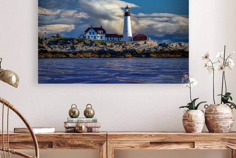 Spring Morning at Portland Head Lighthouse by Rick Berk