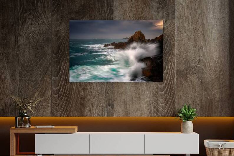 The Fury of Casco Bay by Rick Berk
