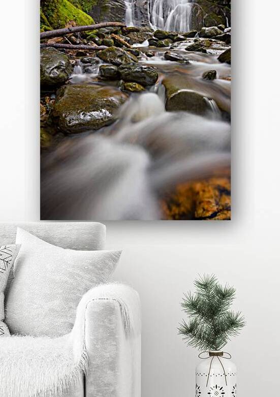 Moss Glen Falls and Deer Hollow Brook by Rick Berk