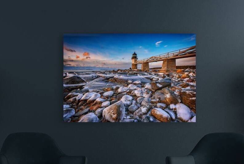 Icy Morning at Marshall Point by Rick Berk