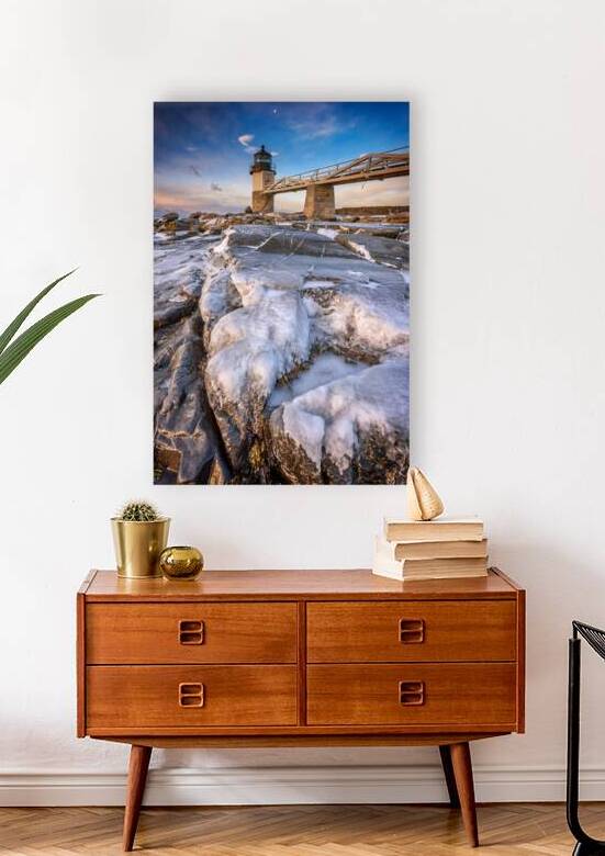 Winter Freeze at Marshall Point by Rick Berk