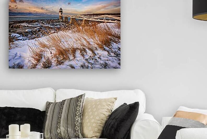 January Morning at Marshall Point by Rick Berk