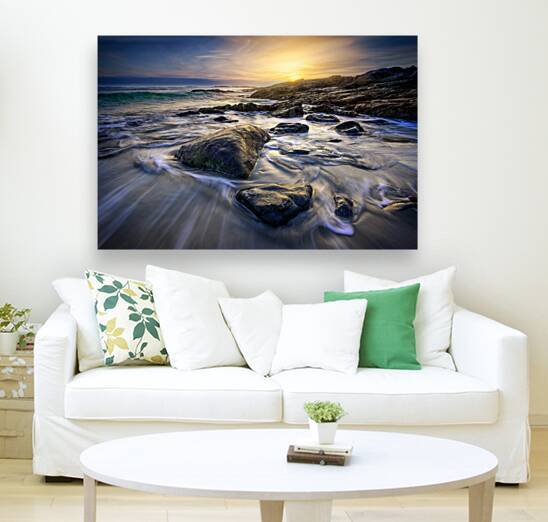December Sunrise in Ogunquit by Rick Berk