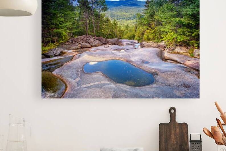 View from the Top of Step Falls by Rick Berk
