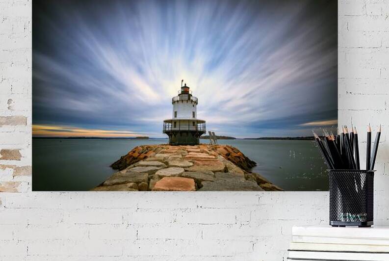 Spring Point Ledge Light Station by Rick Berk