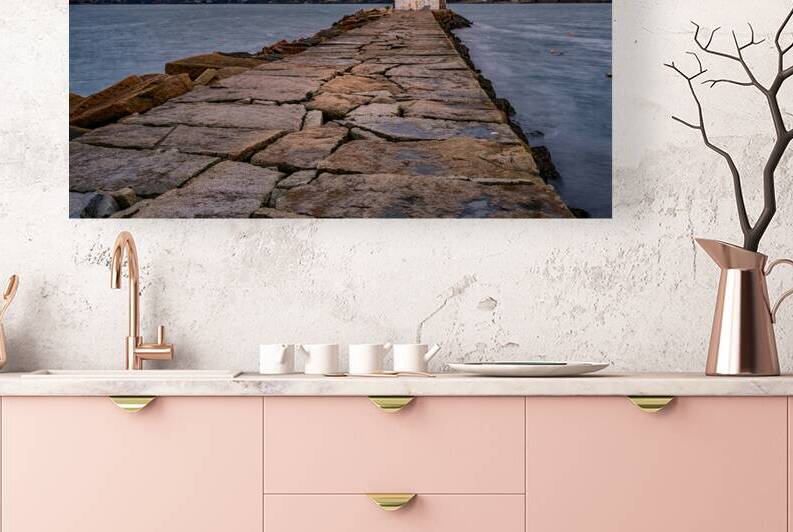Rockland Harbor Breakwater Light by Rick Berk