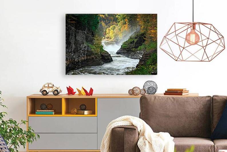 Lower Falls of the Genesee River by Rick Berk