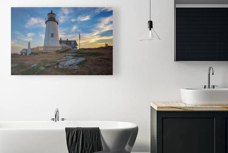 Pemaquid Point Lighthouse at Sunset by Rick Berk