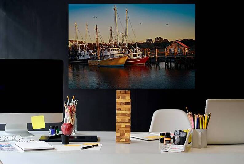 Shem Creek by Rick Berk
