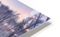 Winter on the Concord River HD Metal print