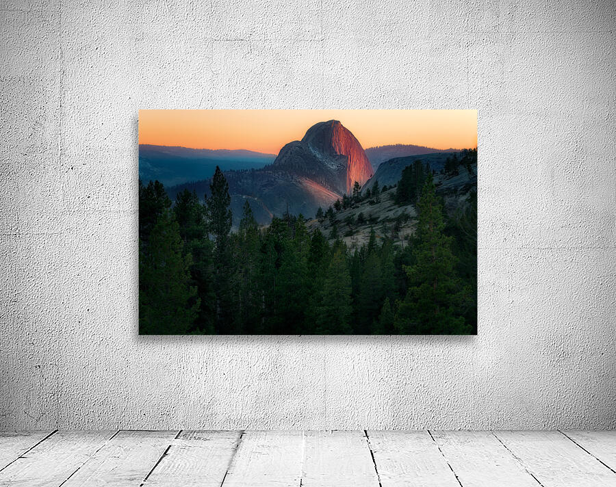 Half Dome Aglow Wall Preview