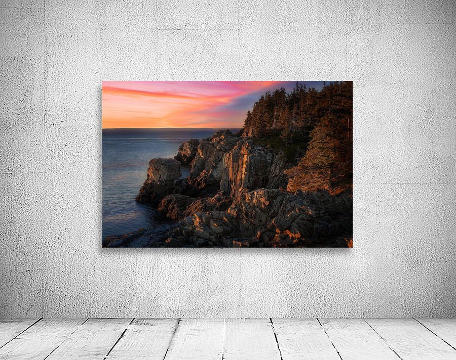 First Light on the Cliffs Wall Preview
