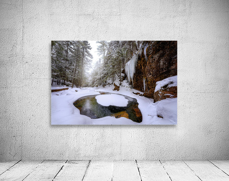 Winter at Sabbaday Brook Wall Preview