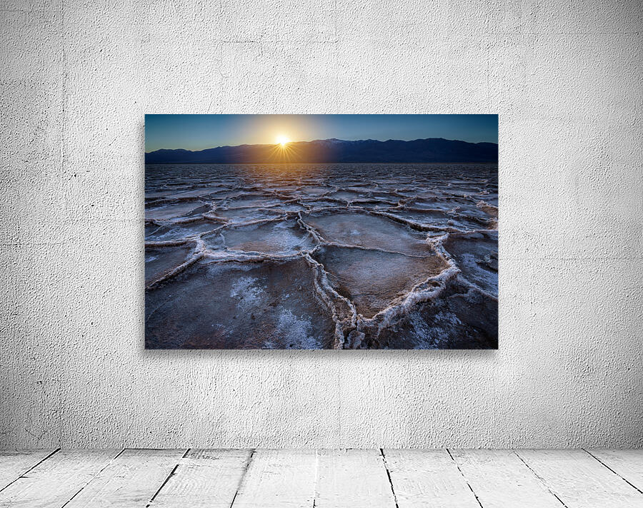 Badwater Sunset Wall Preview