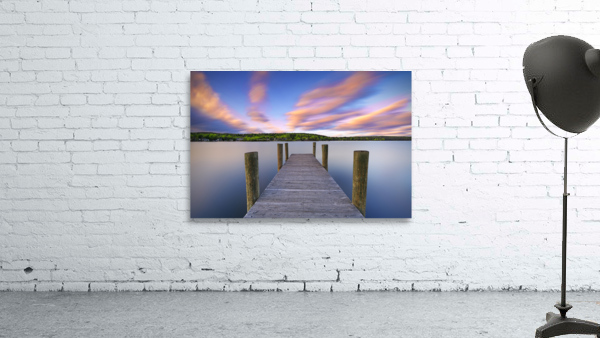 Sunset on the Dock Wall Preview