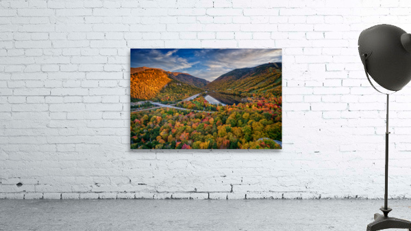 Sunset at Artists Bluff Wall Preview
