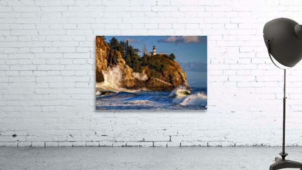 Rising Tide at Cape Disappointment Wall Preview