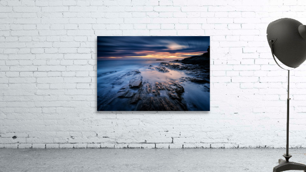 Last Light at Two Lights Wall Preview
