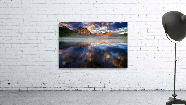 Sawtooth Reflections Wall Preview