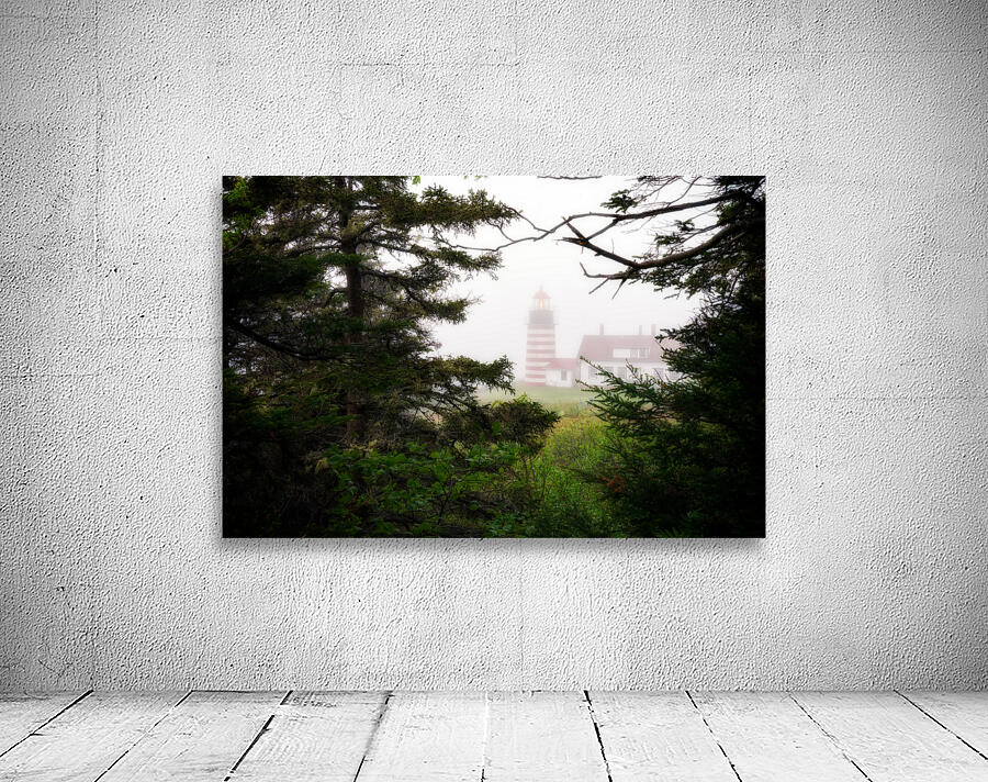 Beacon in the Mist Wall Preview