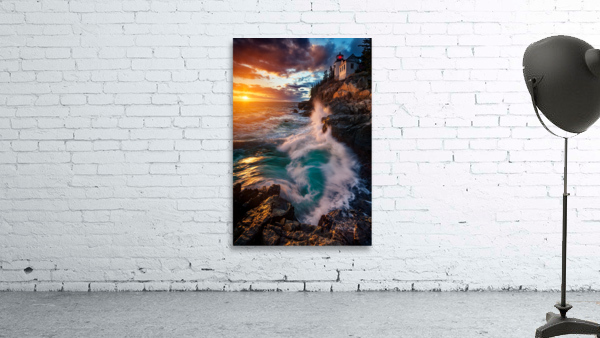 High Tide at Sunset Wall Preview