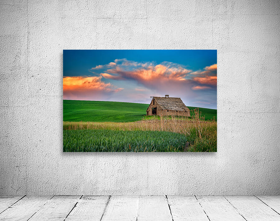 Sunset at the Old Barn Wall Preview