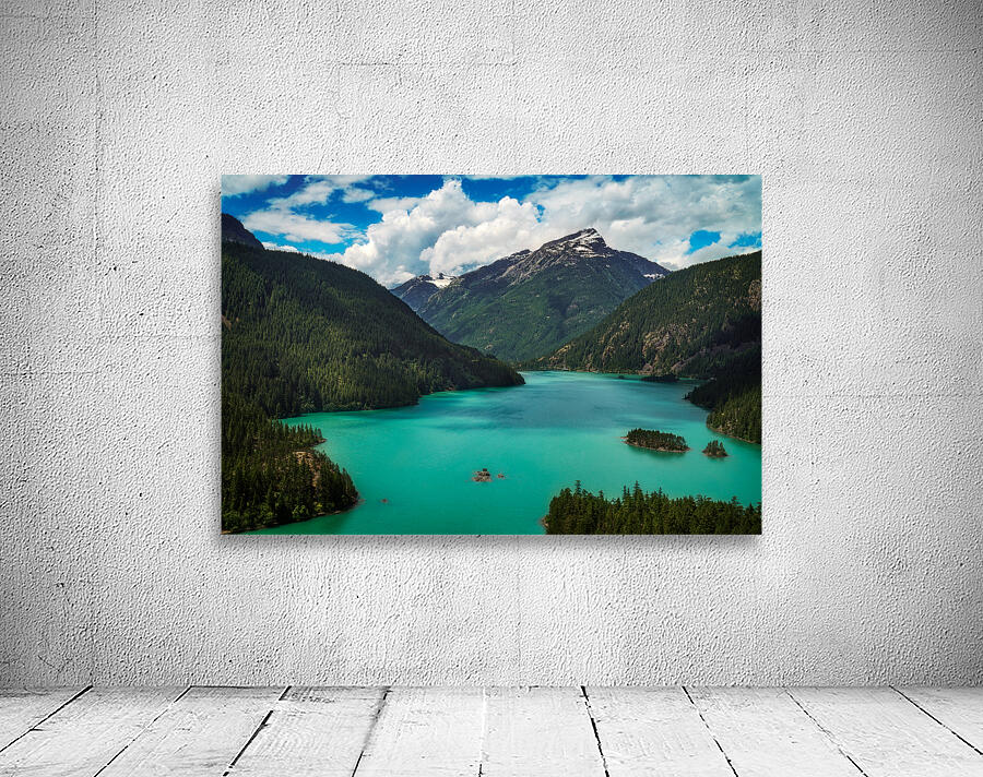 Afternoon at Diablo Lake Wall Preview