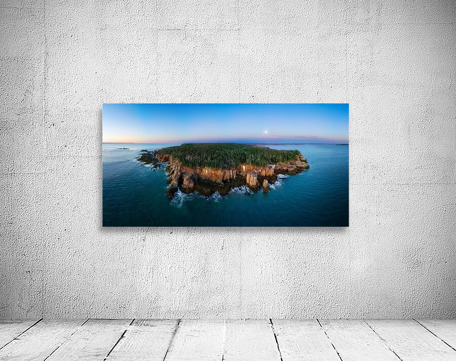 Moonset Over Quoddy Head Wall Preview