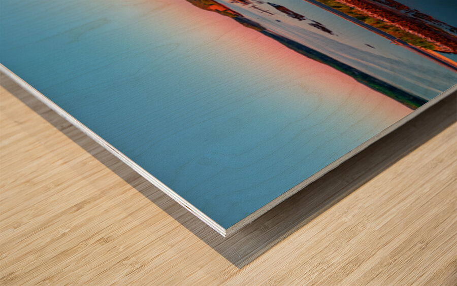 Wiscasset Maine Wood print