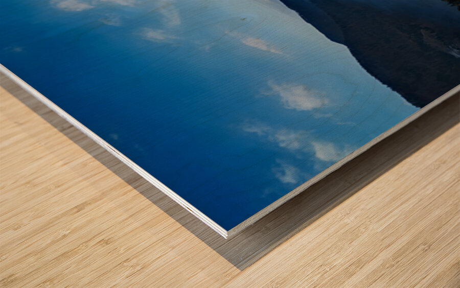 Jamnik Churck Panorama Wood print