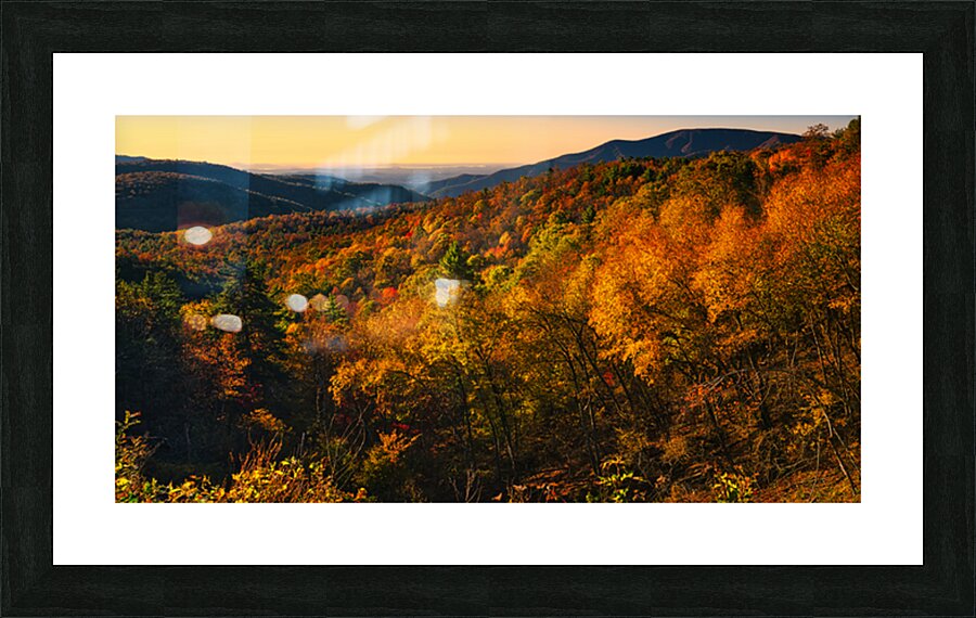 Autumn Hill Picture Frame print