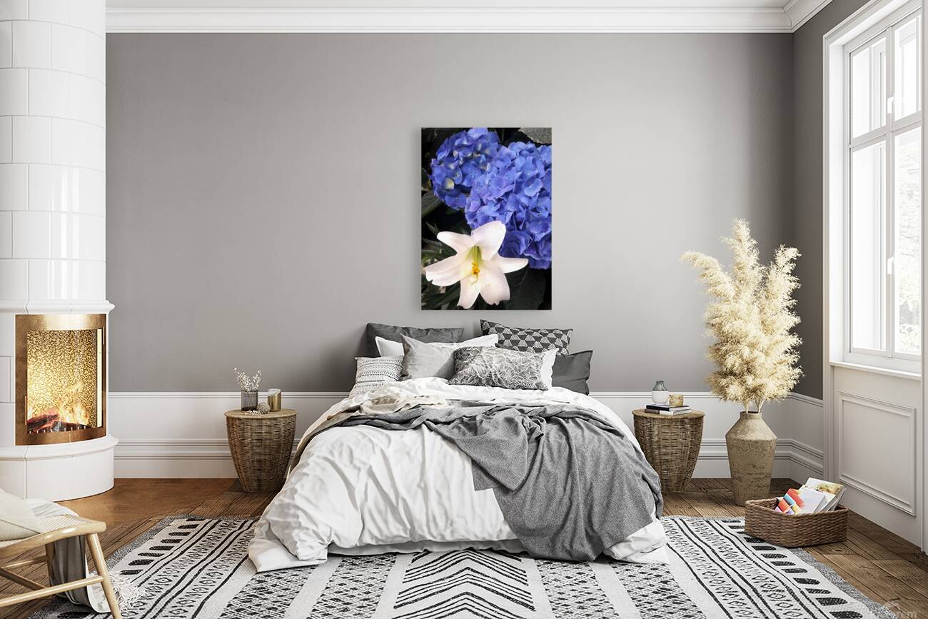 Blue and white Reproduction