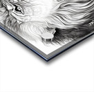 Roaring King - Sketch Series Acrylic print