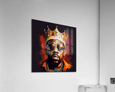 Black King - Portrait Series Acrylic Print