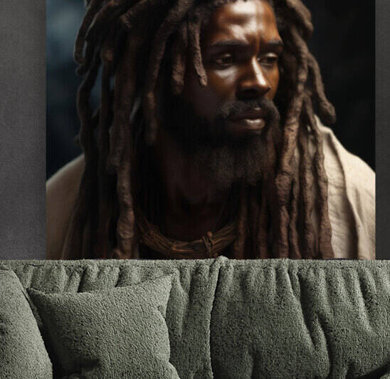 Jesus of Nazareth - Black Jesus series by Curly