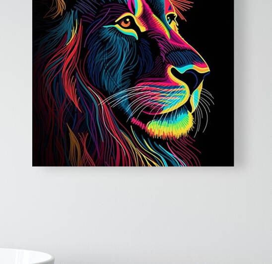Mufasa - Neon Pop Series by Curly