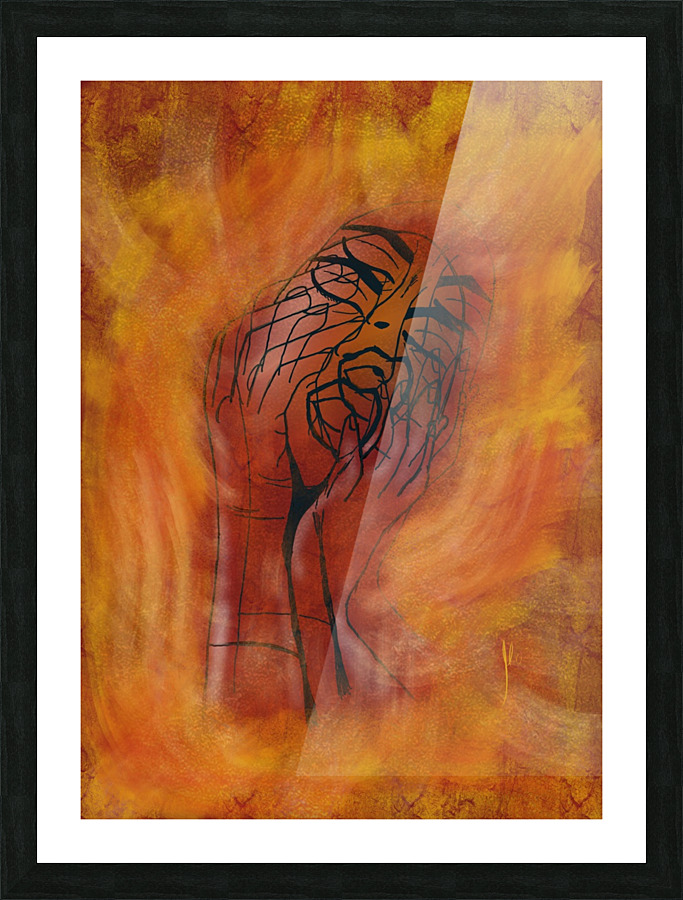 Visible-Invisible  Picture Frame print