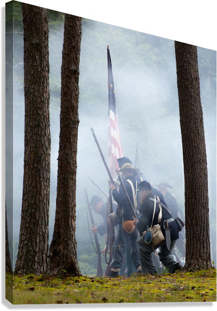 Civil War 4 Canvas Print
