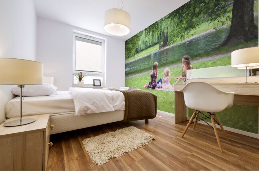 Picnic Mural print