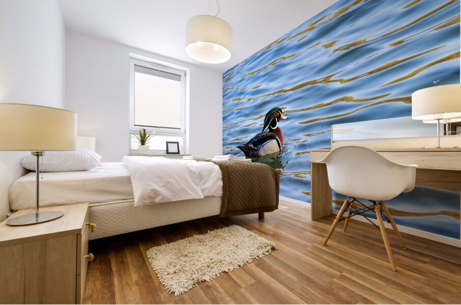 Waterfowl 55 Mural print