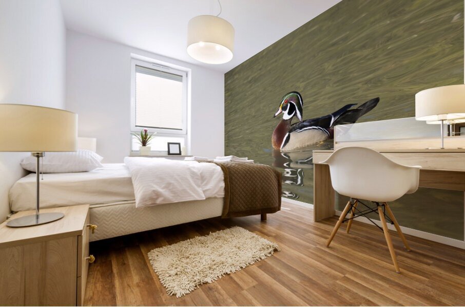 Waterfowl 157 Mural print