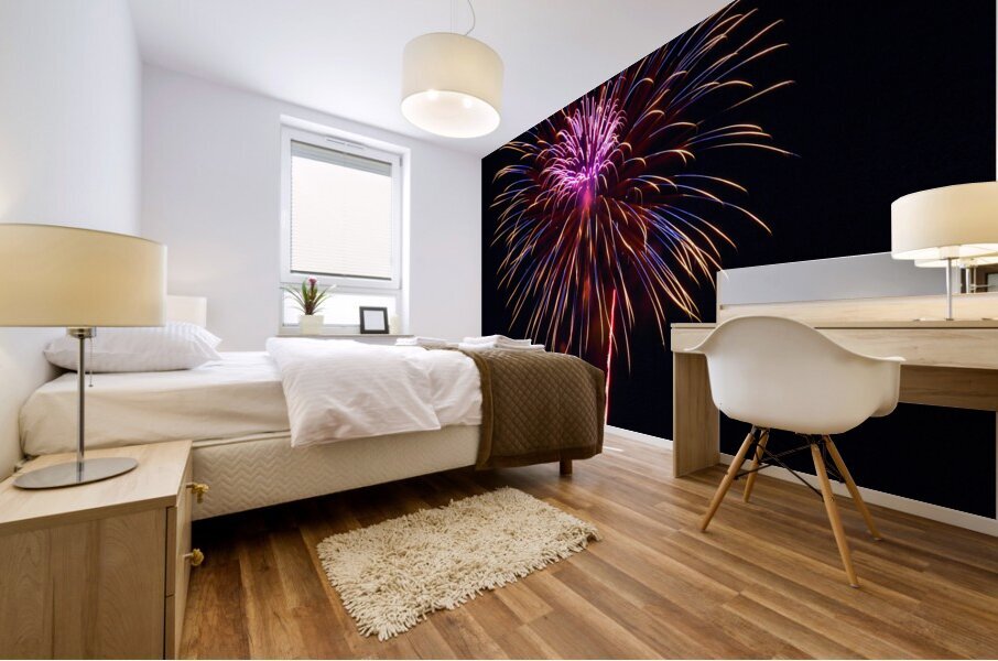 Fireworks 3 Mural print