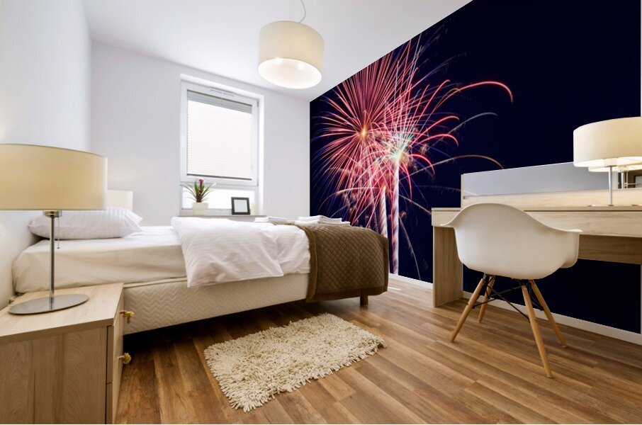 Fireworks 5 Mural print