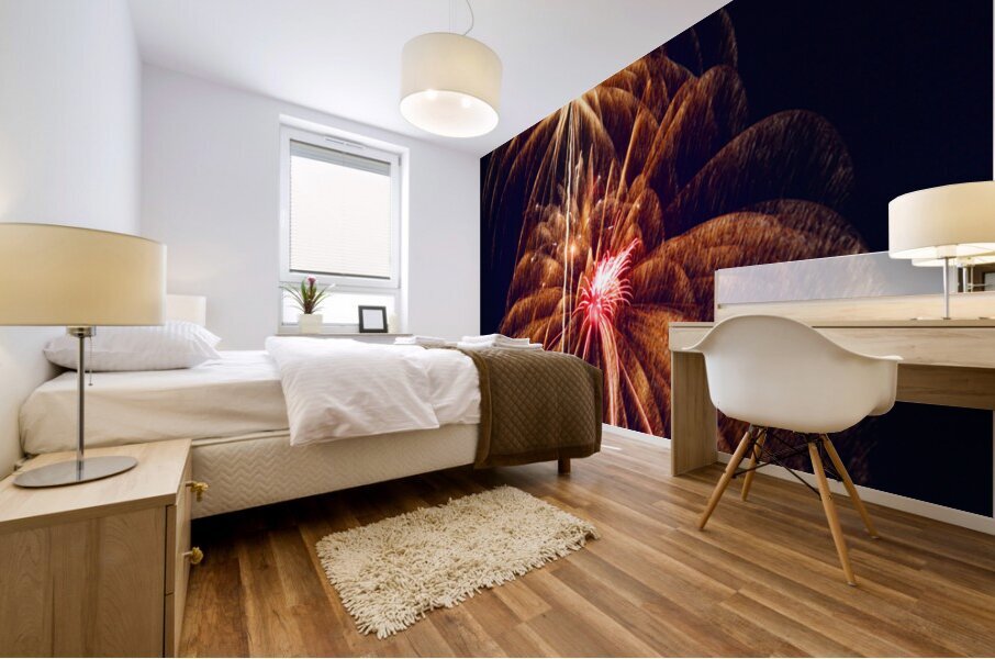 Fireworks 11 Mural print