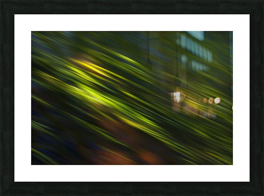 Green Streak  1 Picture Frame print